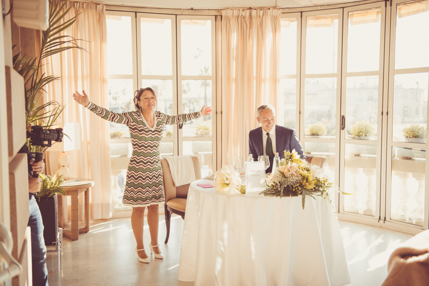 cena sposi matrimonio principe di piemonte