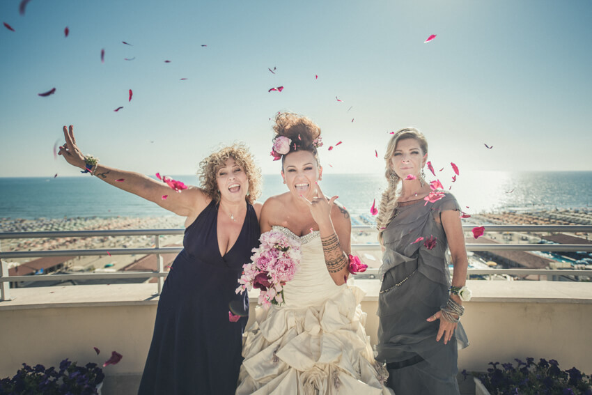 Chiara e Fabio - Matrimonio sulla spiaggia in stile Harley Davidson 21