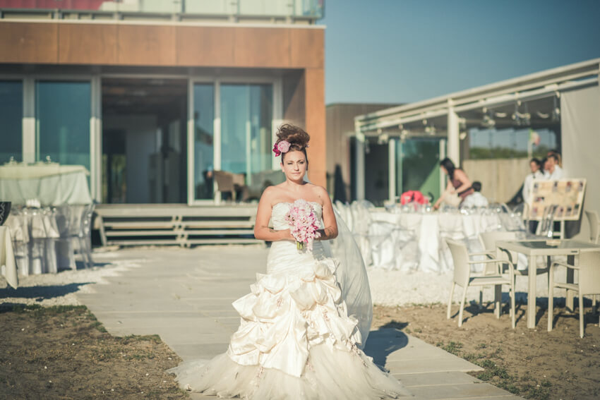 Chiara e Fabio - Matrimonio sulla spiaggia in stile Harley Davidson 38