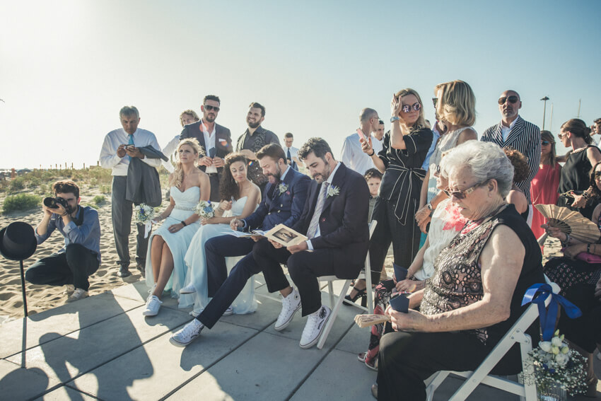 Chiara e Fabio - Matrimonio sulla spiaggia in stile Harley Davidson 49