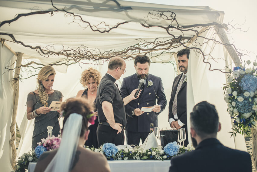 Chiara e Fabio - Matrimonio sulla spiaggia in stile Harley Davidson 51