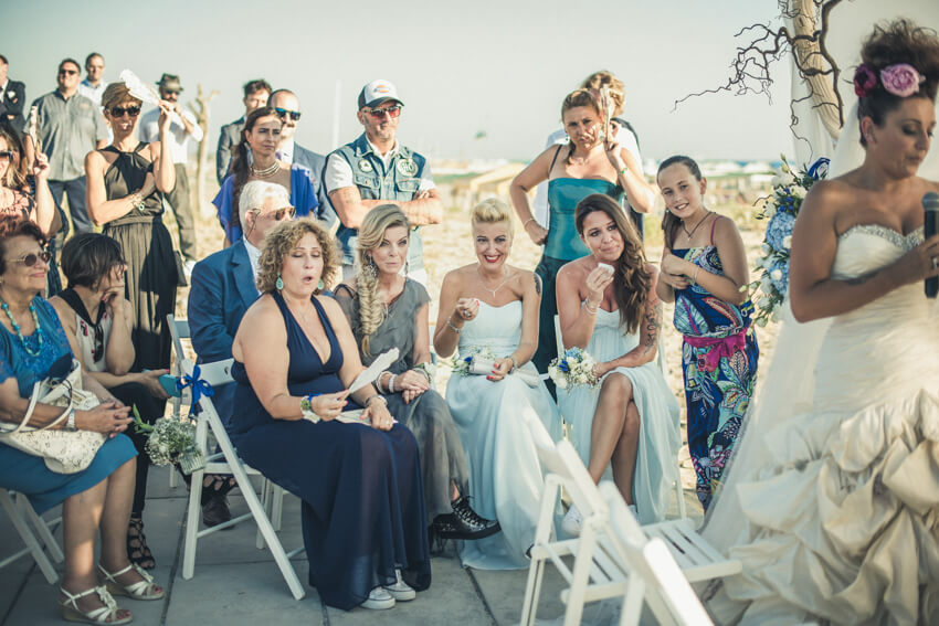 Chiara e Fabio - Matrimonio sulla spiaggia in stile Harley Davidson 67