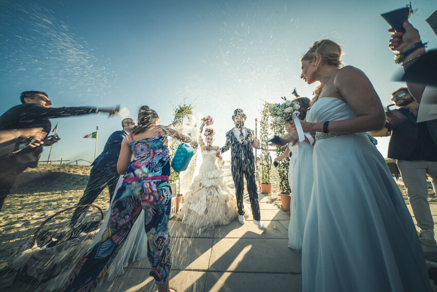 Chiara e Fabio - Matrimonio sulla spiaggia in stile Harley Davidson 68