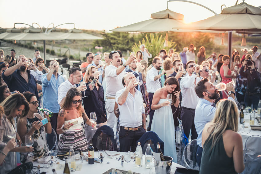 Chiara e Fabio - Matrimonio sulla spiaggia in stile Harley Davidson 93