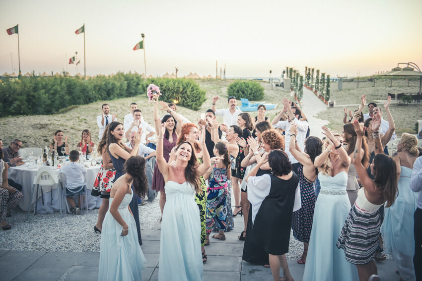 Chiara e Fabio - Matrimonio sulla spiaggia in stile Harley Davidson 94