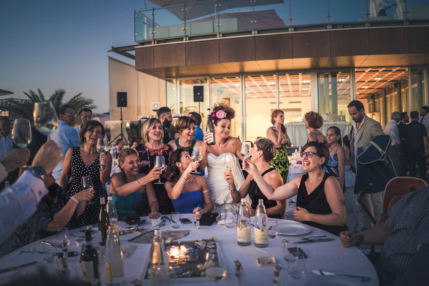 Chiara e Fabio - Matrimonio sulla spiaggia in stile Harley Davidson 96