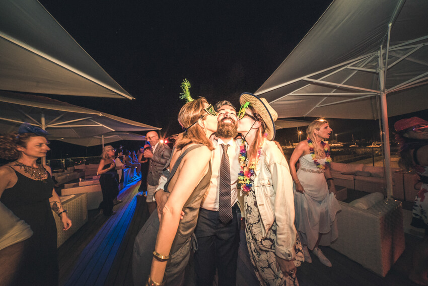 Chiara e Fabio - Matrimonio sulla spiaggia in stile Harley Davidson 105