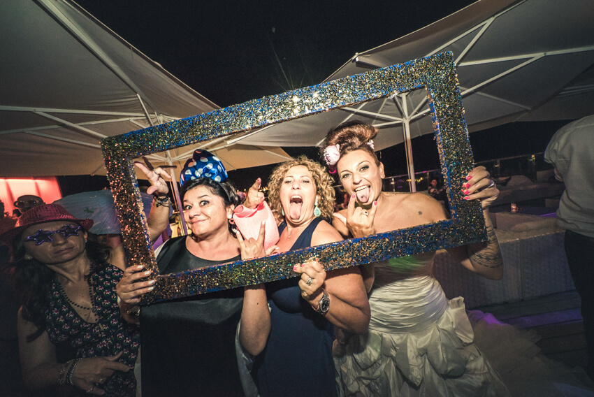 Chiara e Fabio - Matrimonio sulla spiaggia in stile Harley Davidson 112