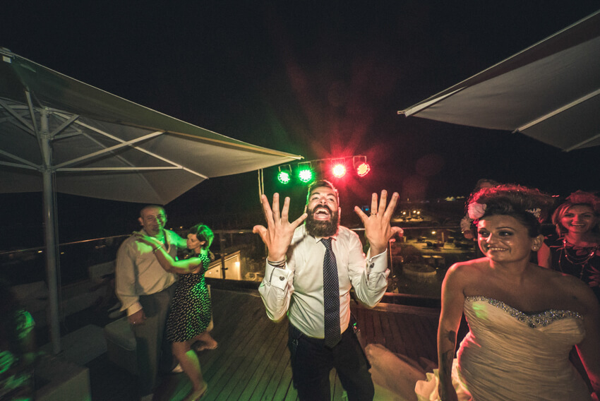 Chiara e Fabio - Matrimonio sulla spiaggia in stile Harley Davidson 115