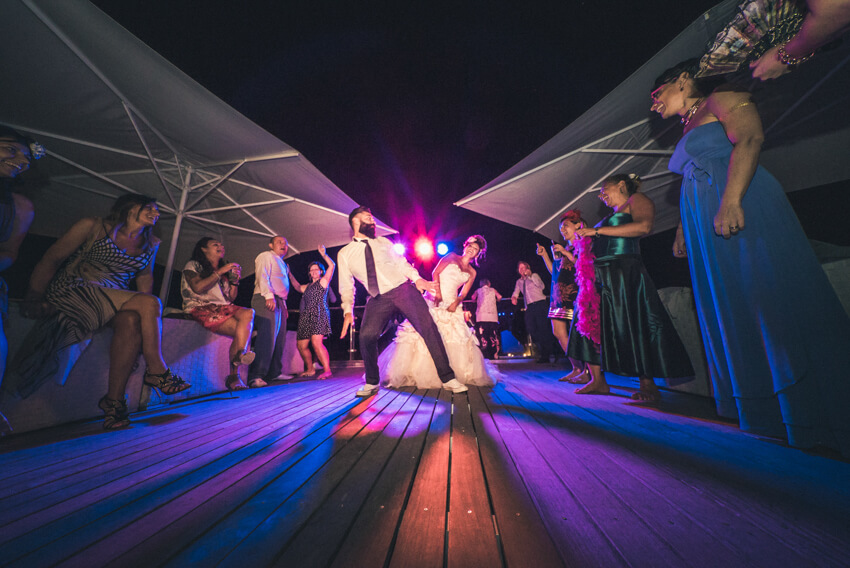 Chiara e Fabio - Matrimonio sulla spiaggia in stile Harley Davidson 116