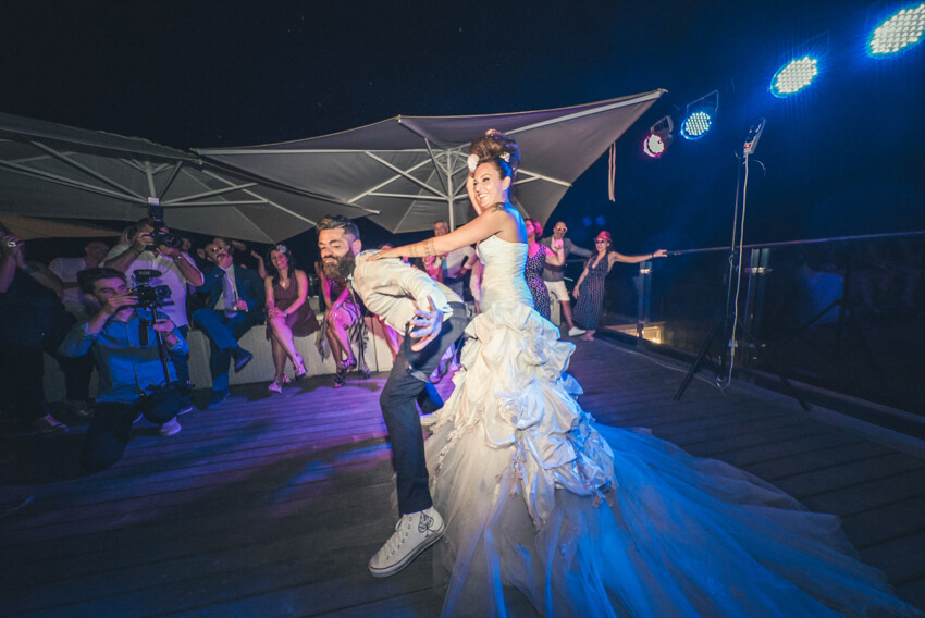 Chiara e Fabio - Matrimonio sulla spiaggia in stile Harley Davidson 117