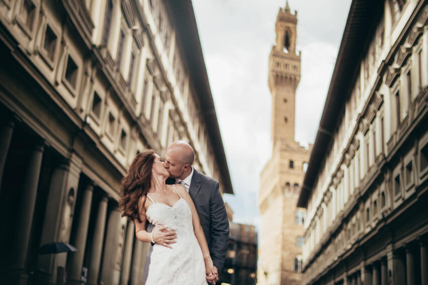 Lisa e Sean - Honeymoon a Firenze 09