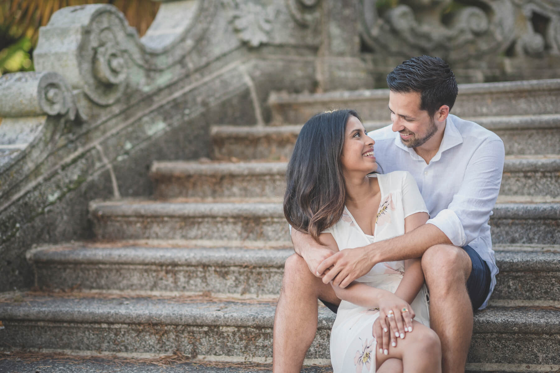 Engagement on Como Lake 08
