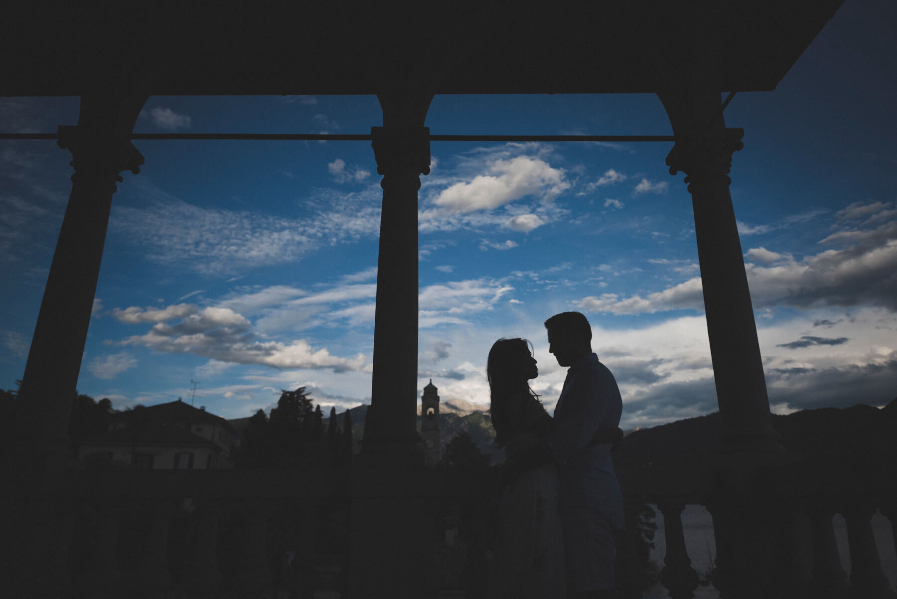Engagement on Como Lake 22