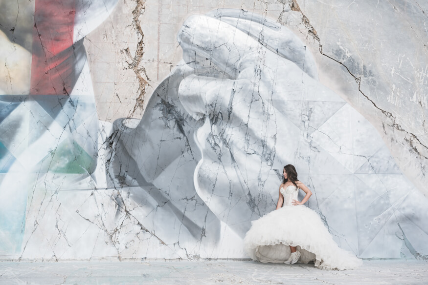 Post matrimonio alle cave di marmo Wedding 10