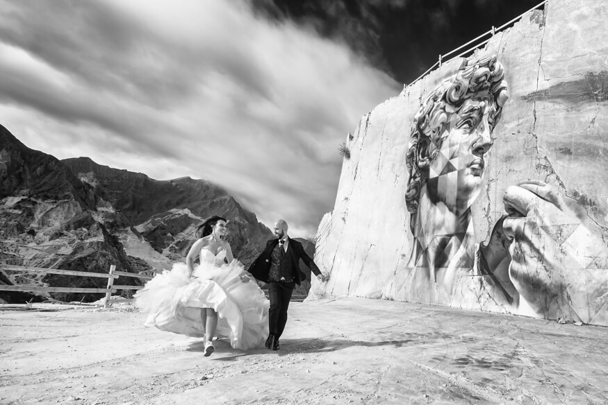 Post matrimonio alle cave di marmo Wedding 14