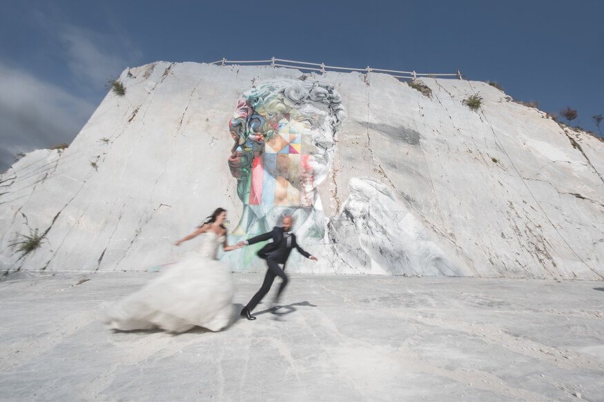 Post matrimonio alle cave di marmo Wedding 15