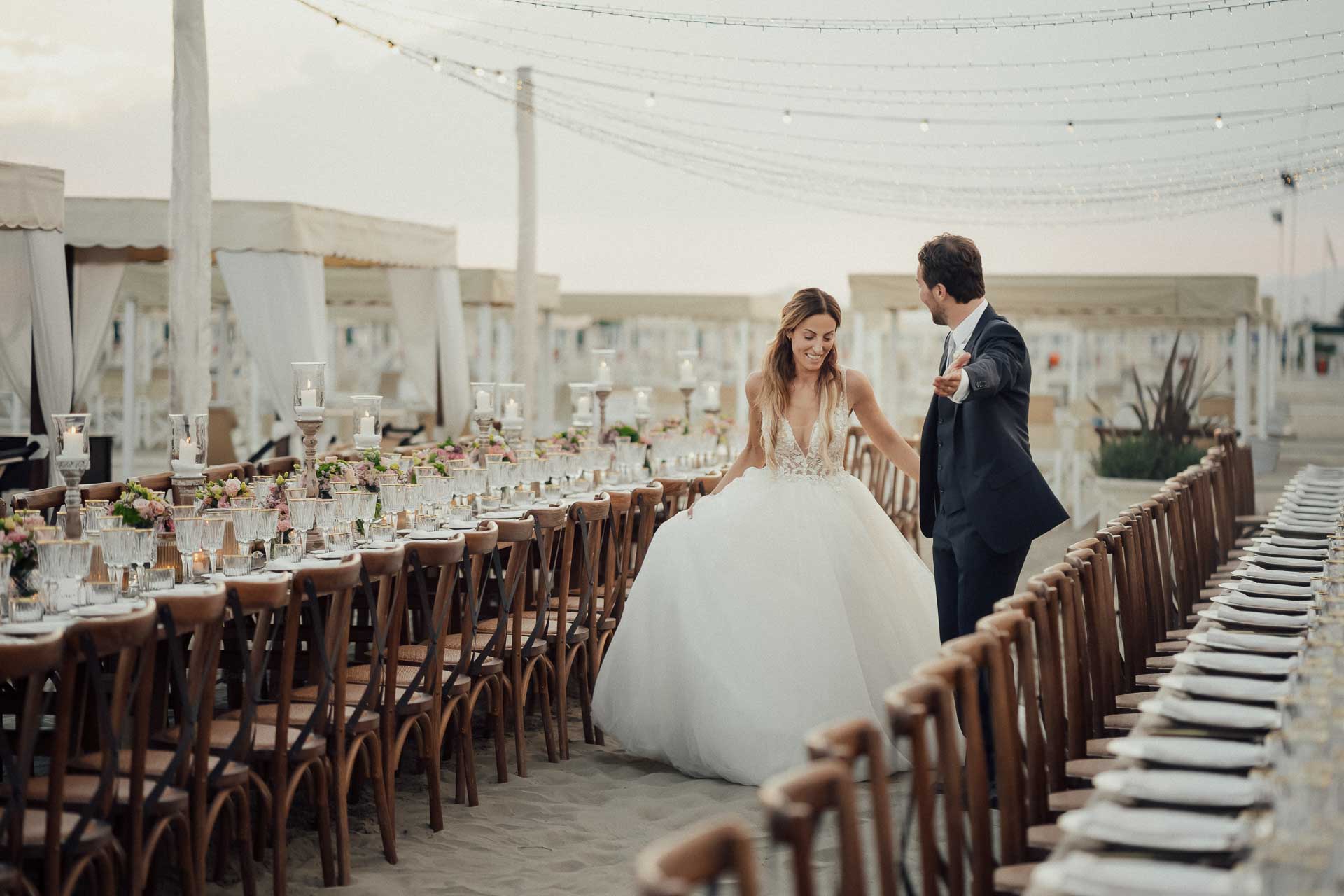 sposi matrimonio franco mare