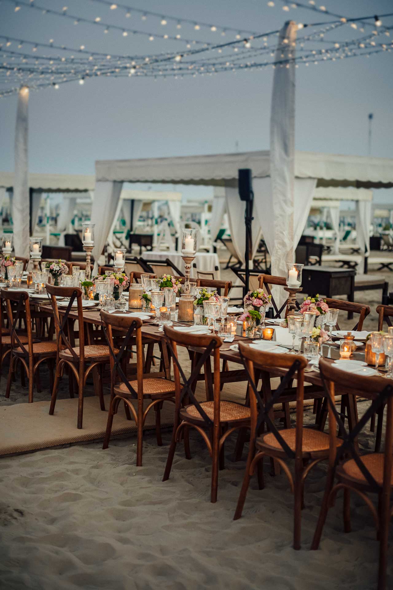 tavolo cena matrimonio franco mare