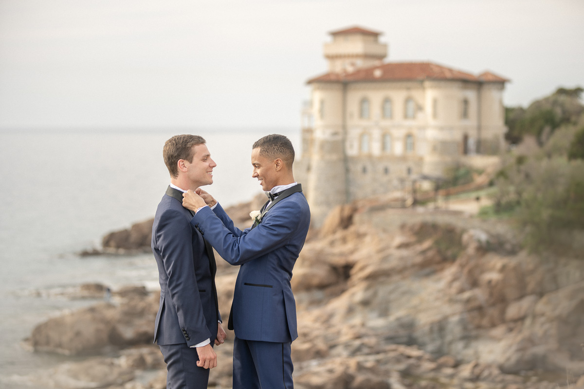gay wedding in villa parisi