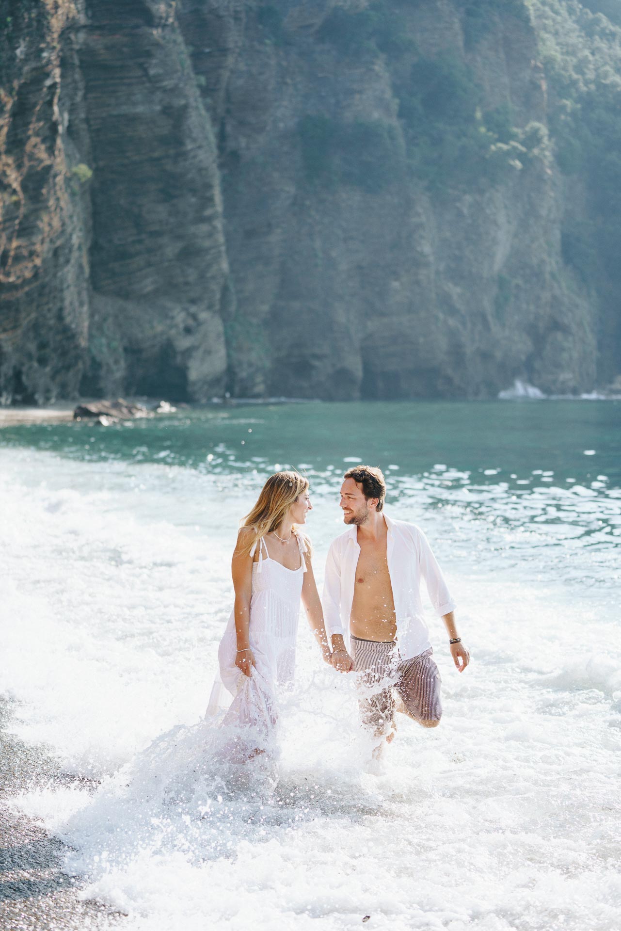 foto matrimonio in riva al mare